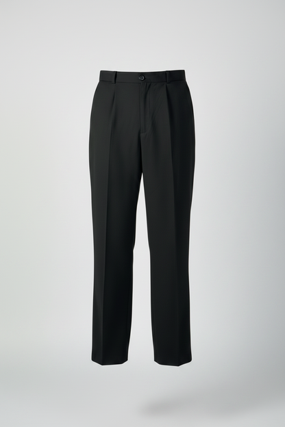 Black Pleated Pants