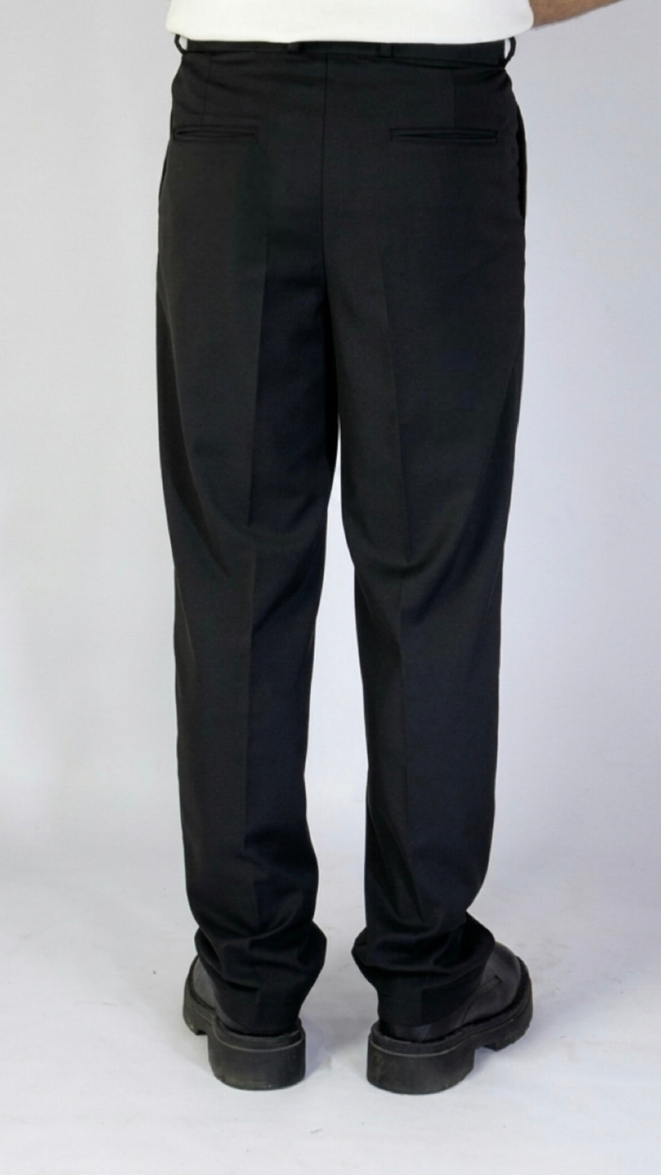 Black Pleated Pants